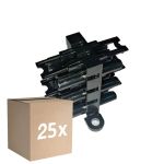 Multipack 25x Noxion GST - Compatible Distributor - 1 Male + 5 Female - 3 pole 1,5mm2